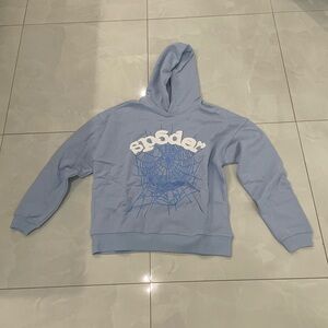 Spode Light Blue Hoodie for Men